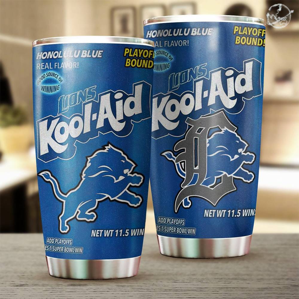 Detroit Lions Kool-Aid Tumbler