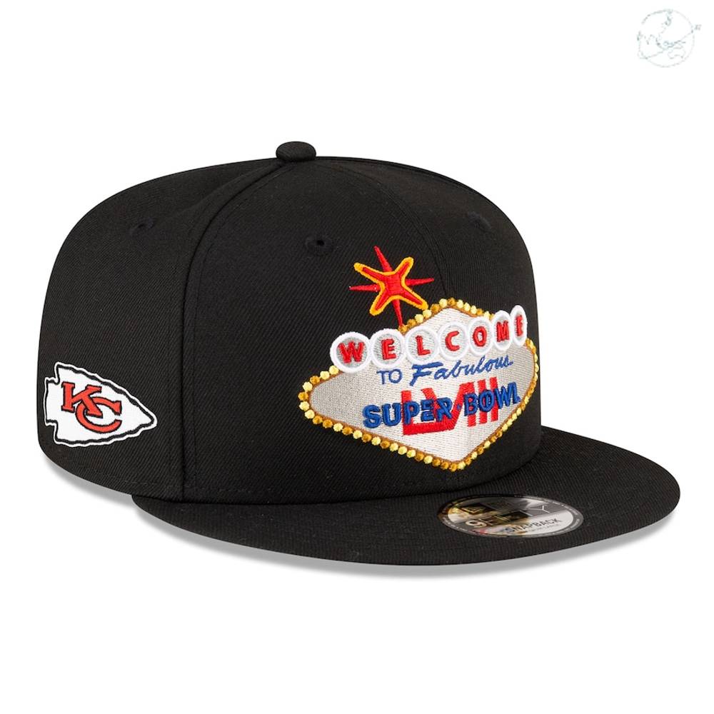 Kansas City Chiefs Super Bowl LVIII Tarmac Snapback Hat