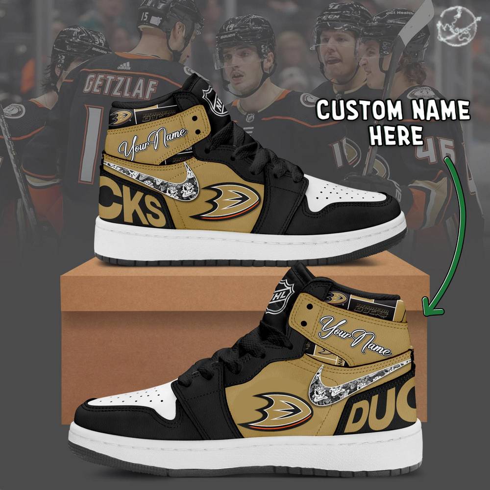 NHL Anaheim Ducks Air Jordan 1 Sneaker