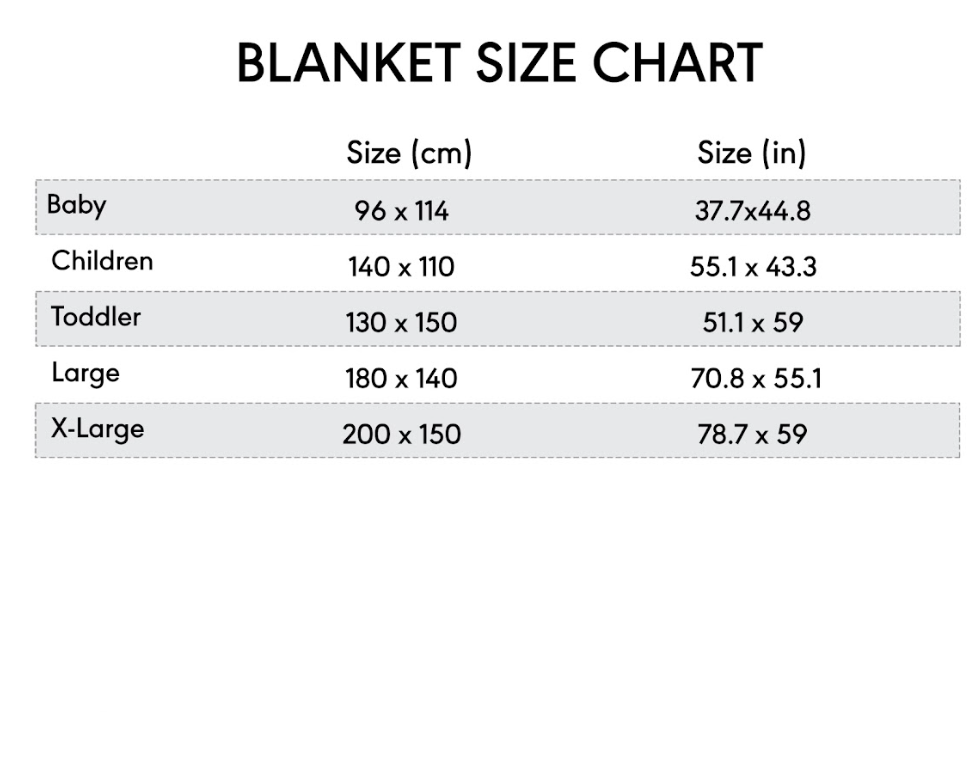 Fleece blanket