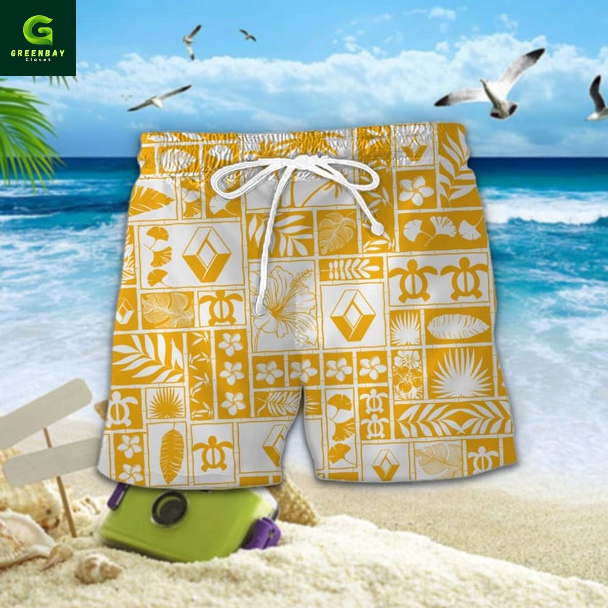 Renault Tropical Summer Hawaiian Shirt Renault Tropical Summer Hawaiian Shirt