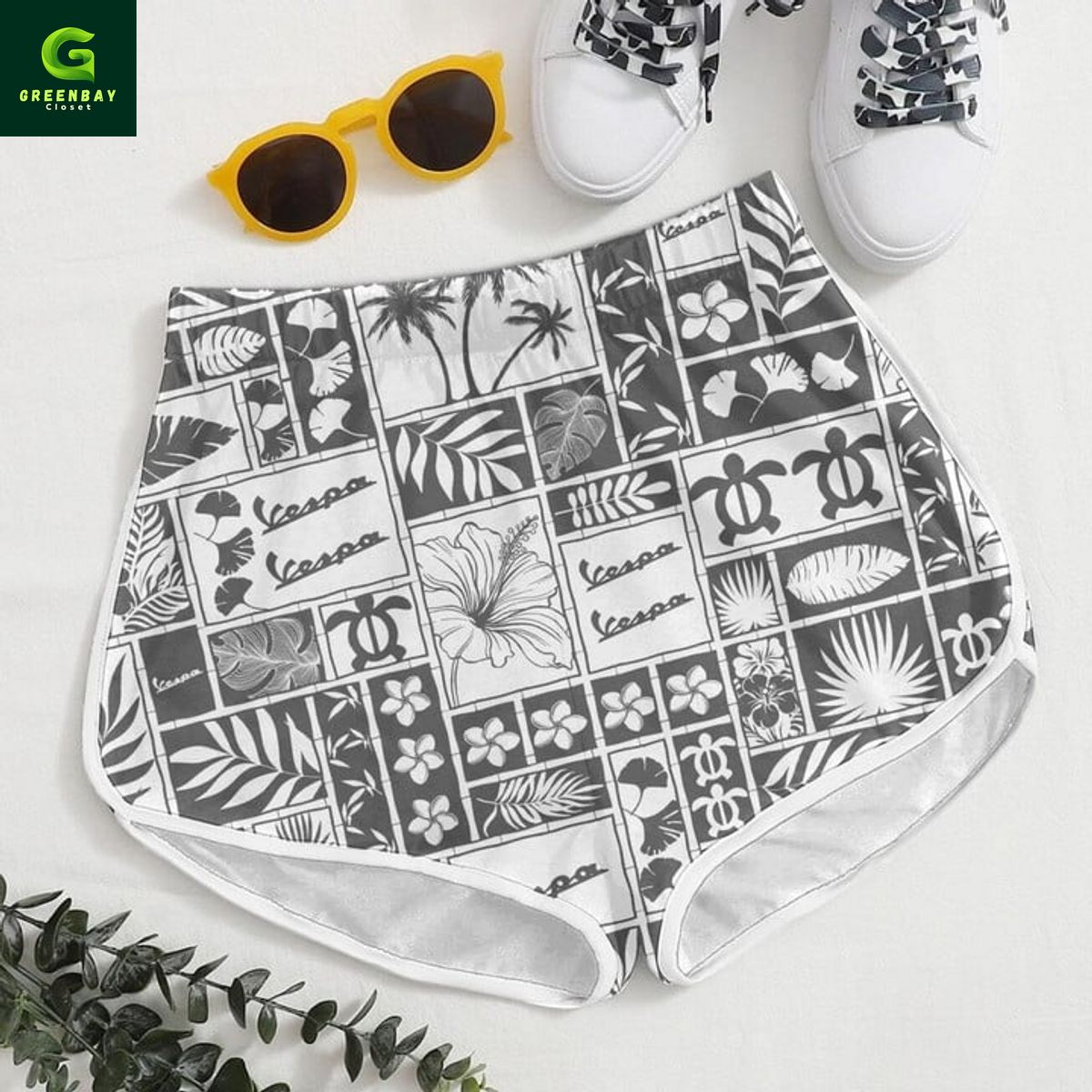 Vespa Tropical Summer Hawaiian Shirt Vespa Tropical Summer Hawaiian Shirt