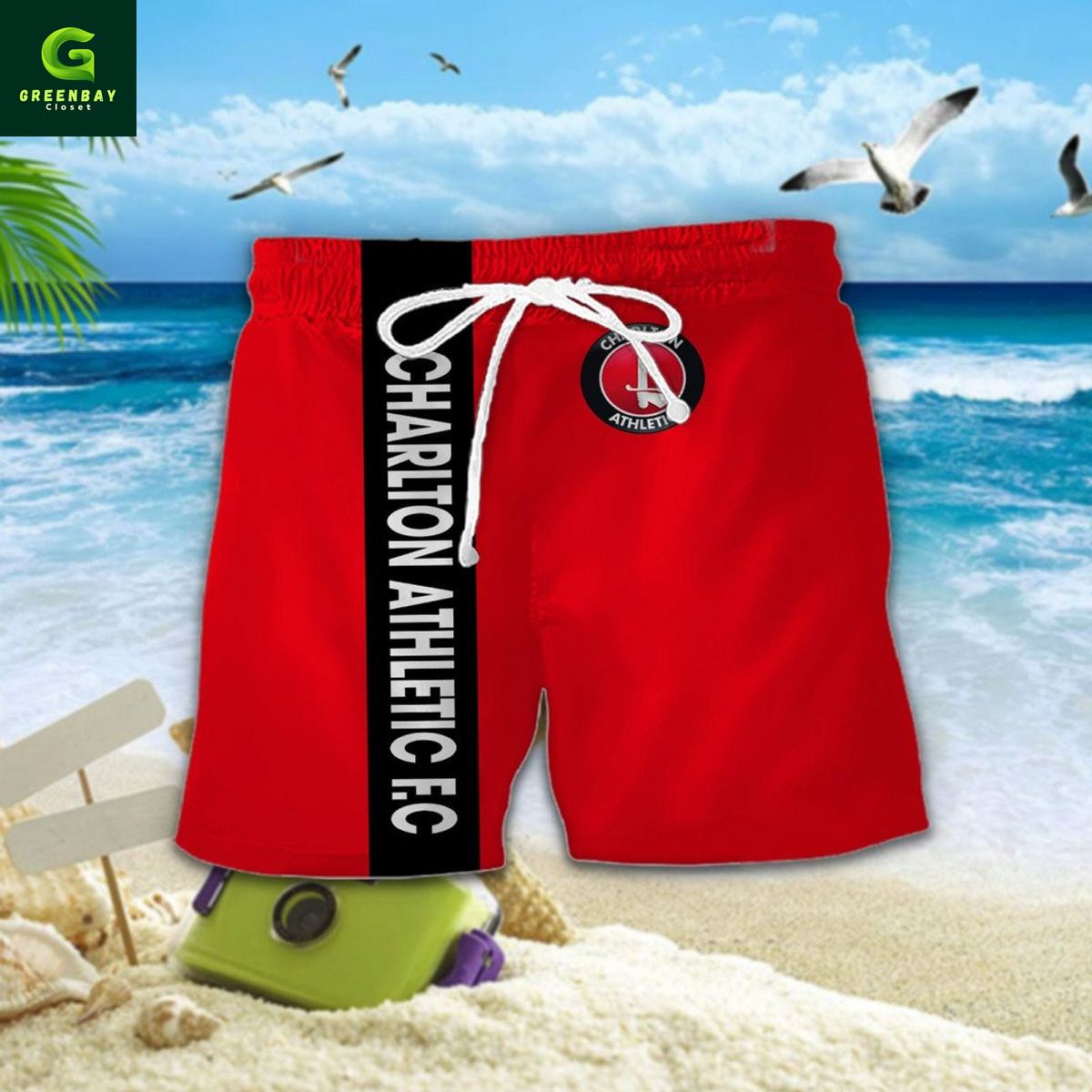 Charlton Athletic F.C 2024 Hawaiian Shirt And Short Charlton Athletic F.C 2024 Hawaiian Shirt And Short