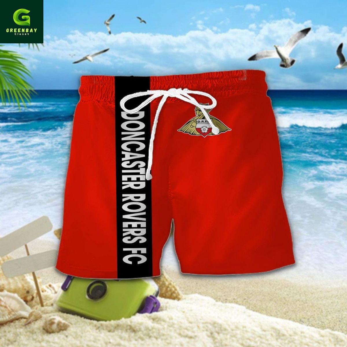 Doncaster Rovers 2024 Hawaiian Shirt And Short Doncaster Rovers 2024 Hawaiian Shirt And Short