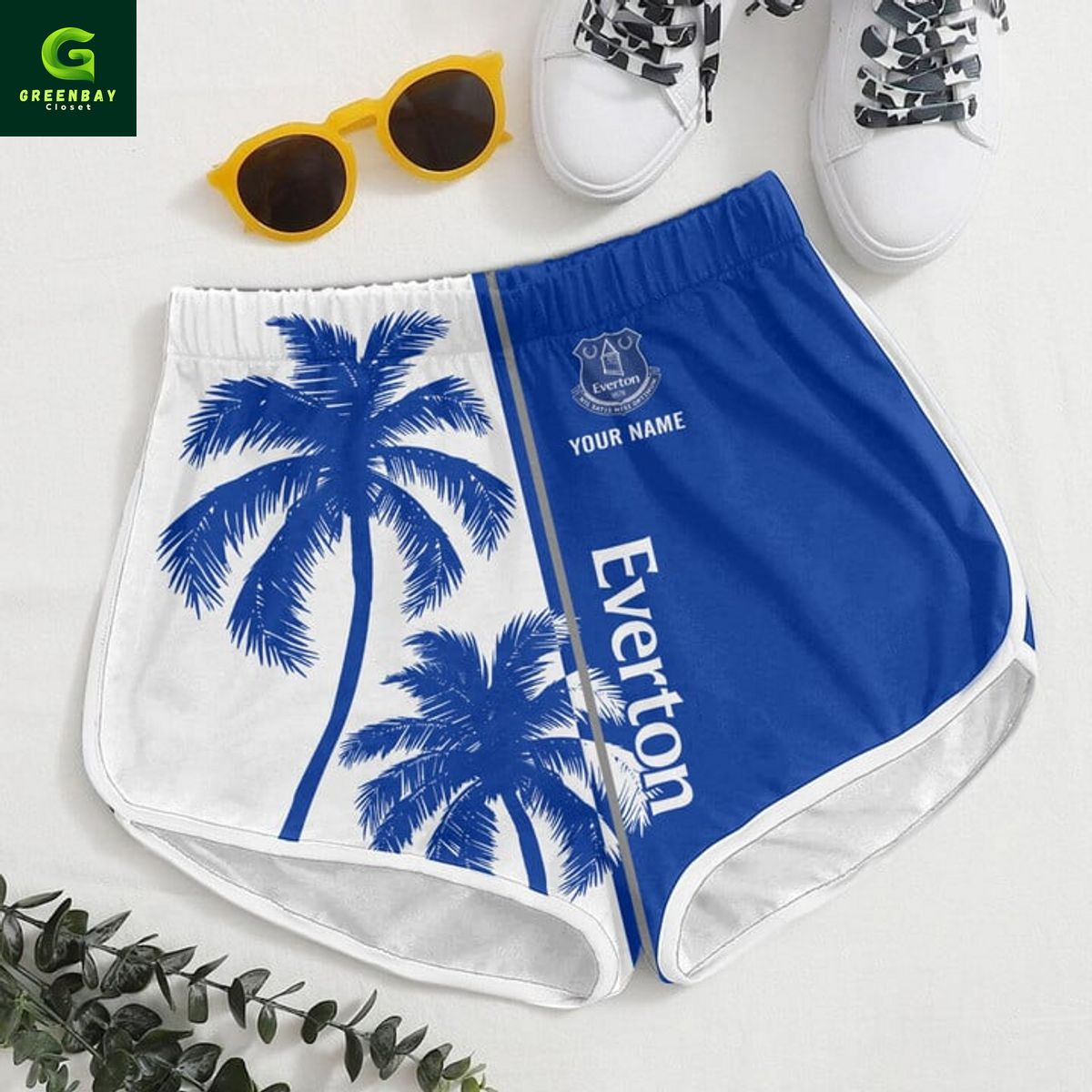 Everton Personalized Summer Hawaiian Shirt Everton Personalized Summer Hawaiian Shirt
