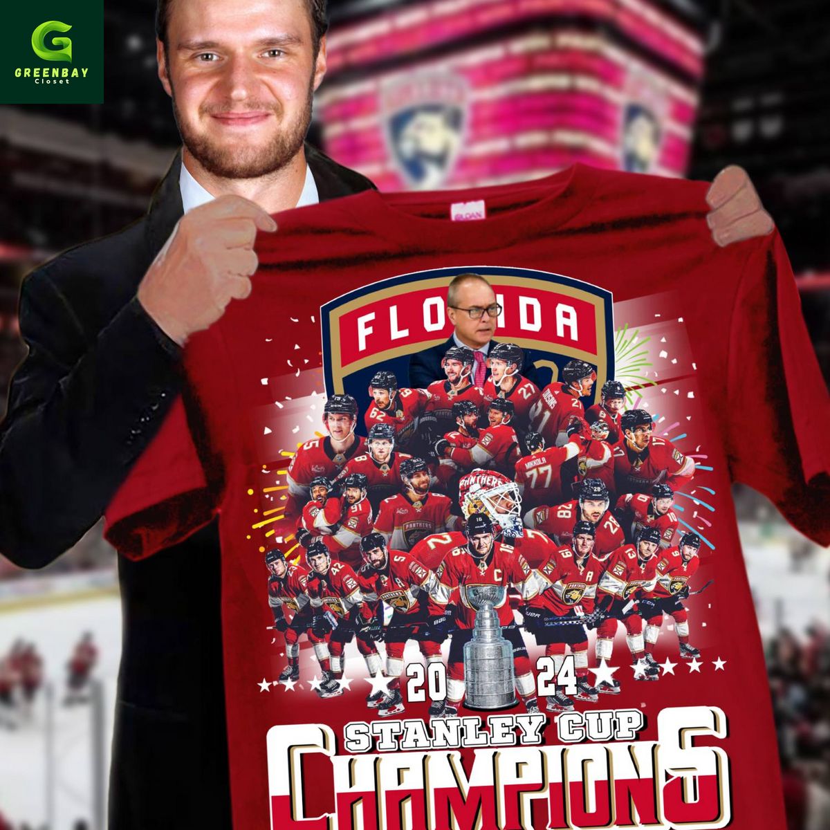 Florida Panthers 2024 Stanley Cup Champions Shirt Florida Panthers 2024 Stanley Cup Champions Shirt