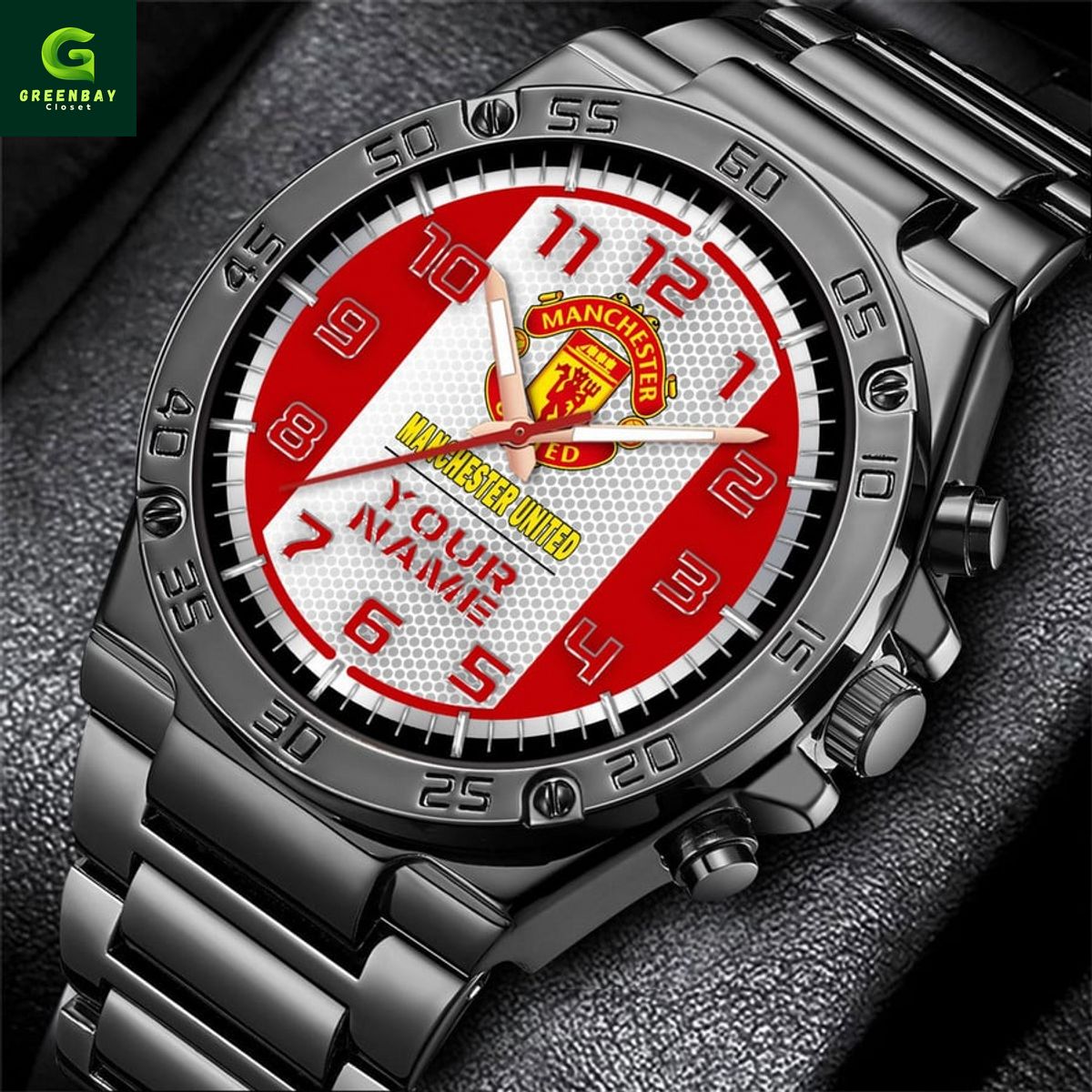 Manchester United Custom Name Hand Watch Manchester United Custom Name Hand Watch