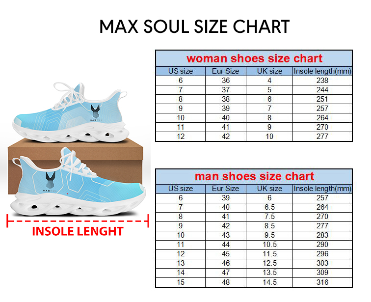 Max soul shoes