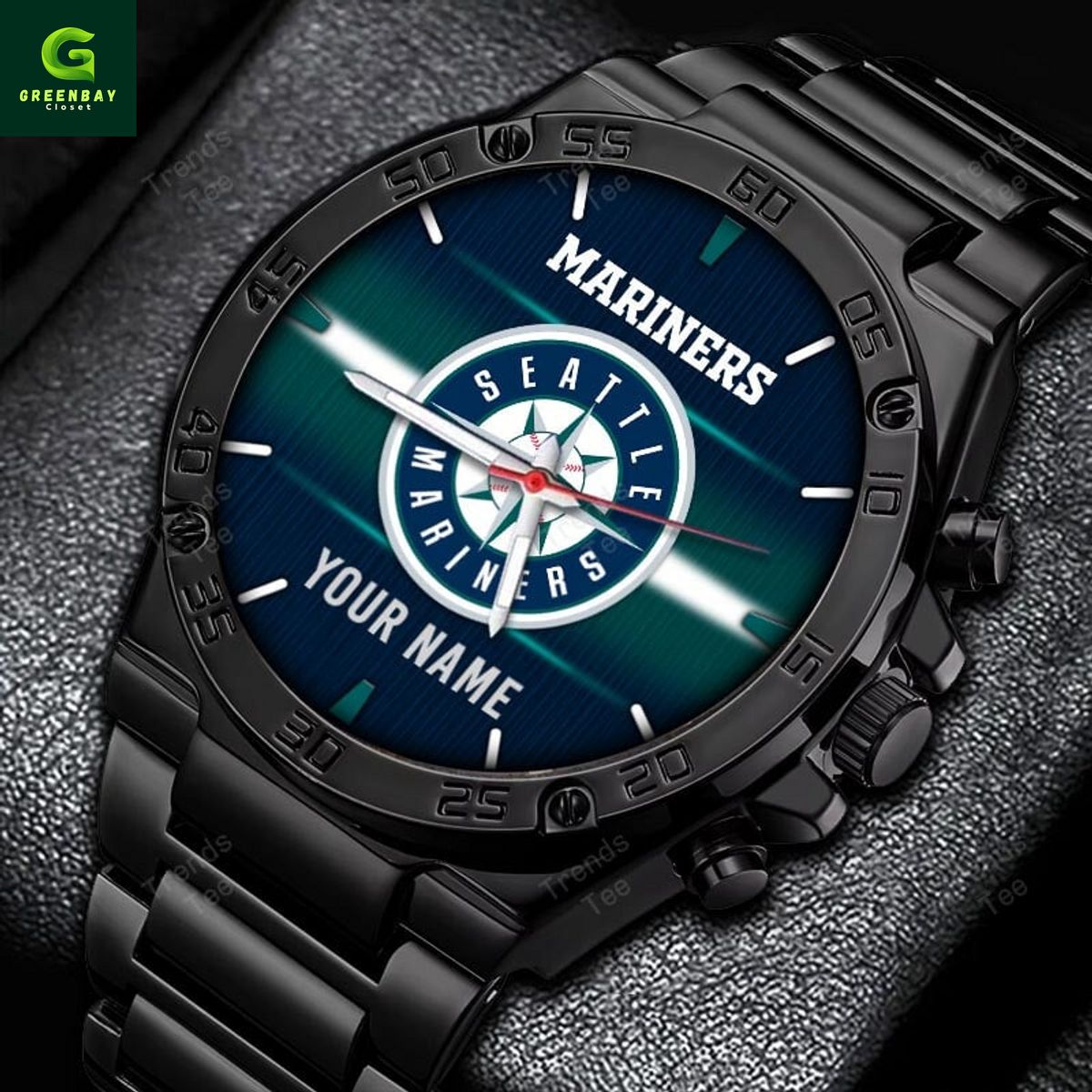Seattle Mariners MLB Custom Name Hand Watch Seattle Mariners MLB Custom Name Hand Watch