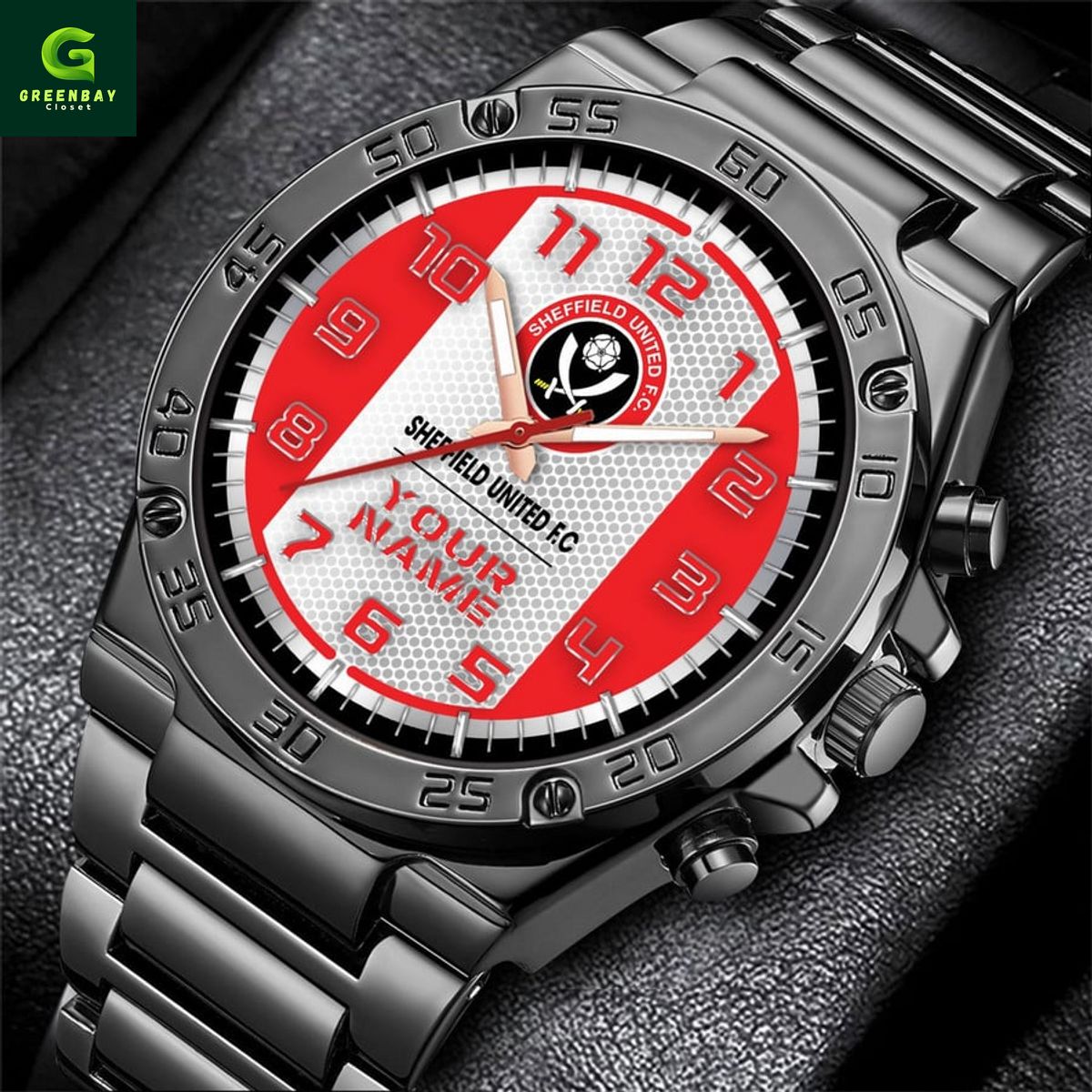 Sheffield United F.C Custom Name Hand Watch Sheffield United F.C Custom Name Hand Watch