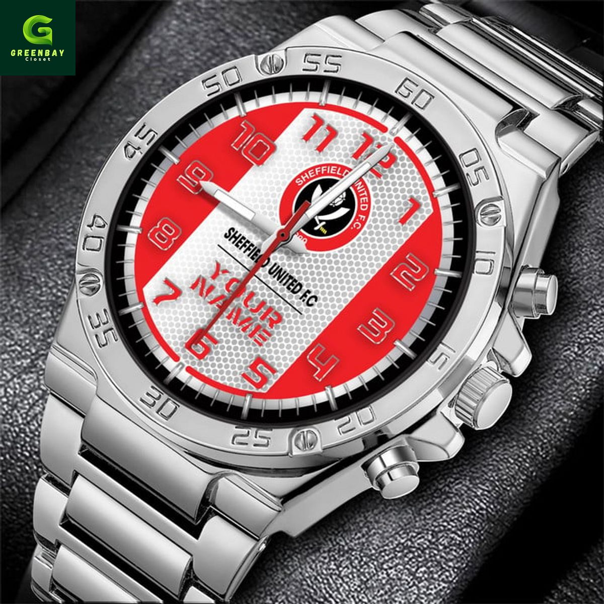 Sheffield United F.C Custom Name Hand Watch Sheffield United F.C Custom Name Hand Watch