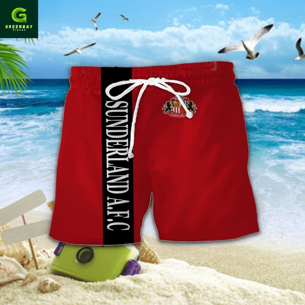 Sunderland A.F.C 2024 Hawaiian Shirt And Short Sunderland A.F.C 2024 Hawaiian Shirt And Short