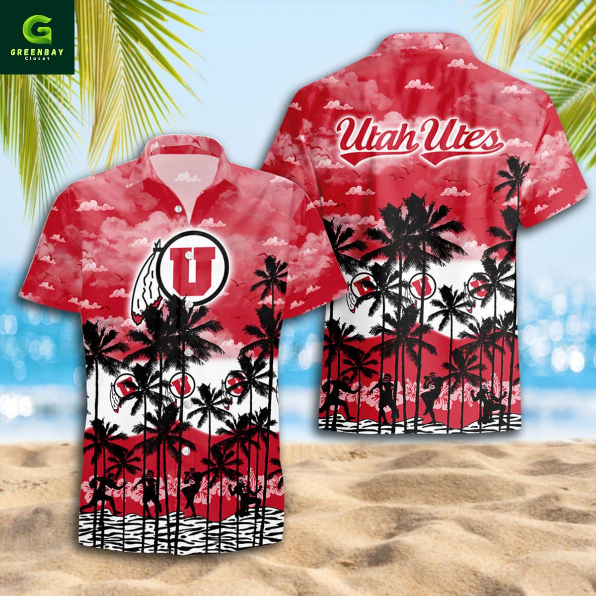 Utah Utes NCAA Summer Hawaiian Shirt Utah Utes NCAA Summer Hawaiian Shirt