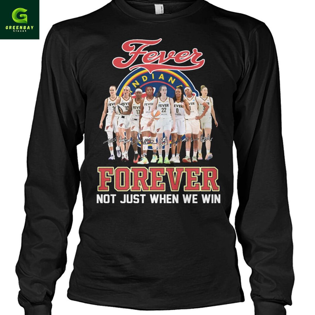 Fever Indiana Forever Not Just When We Win Shirt Fever Indiana Forever Not Just When We Win Shirt