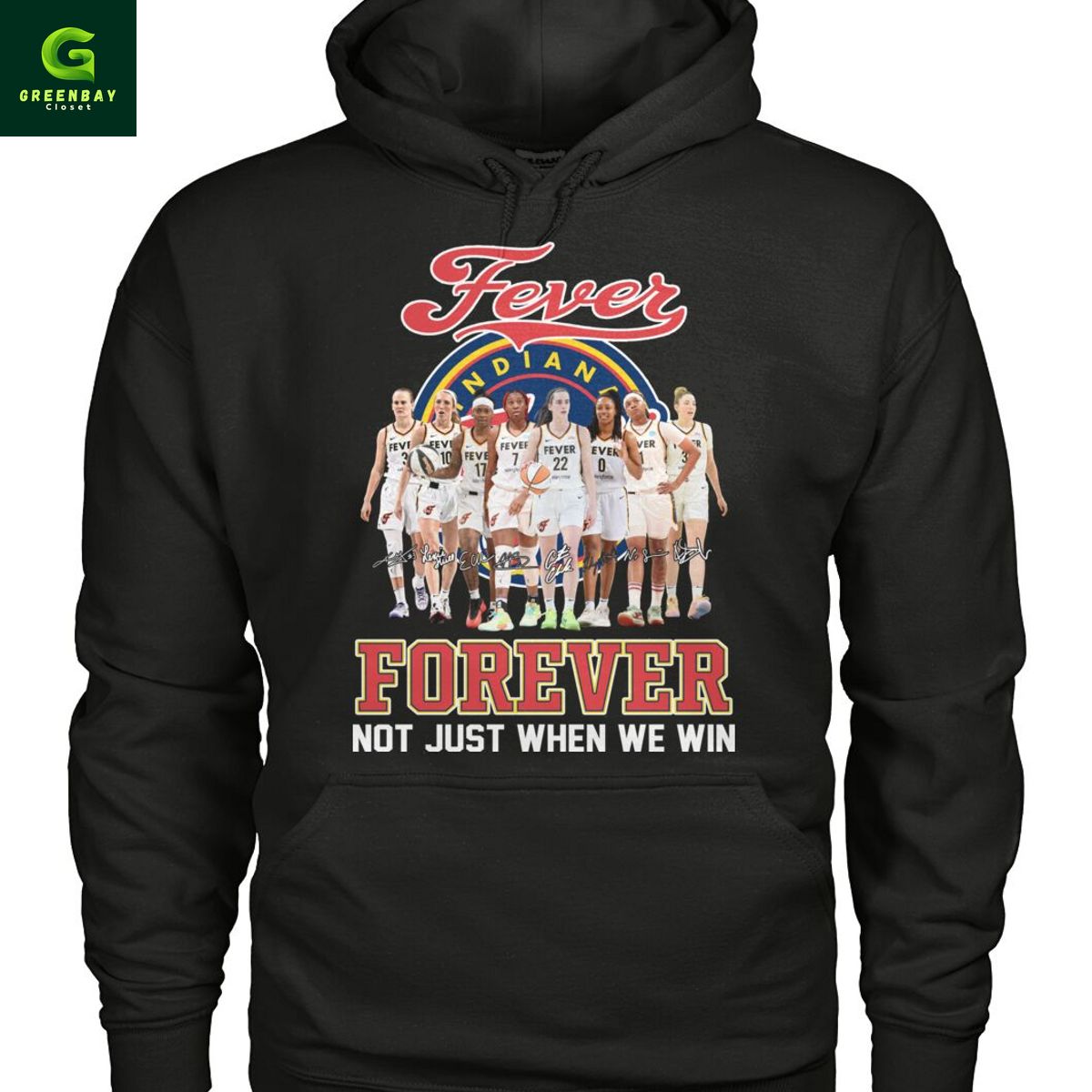 Fever Indiana Forever Not Just When We Win Shirt Fever Indiana Forever Not Just When We Win Shirt