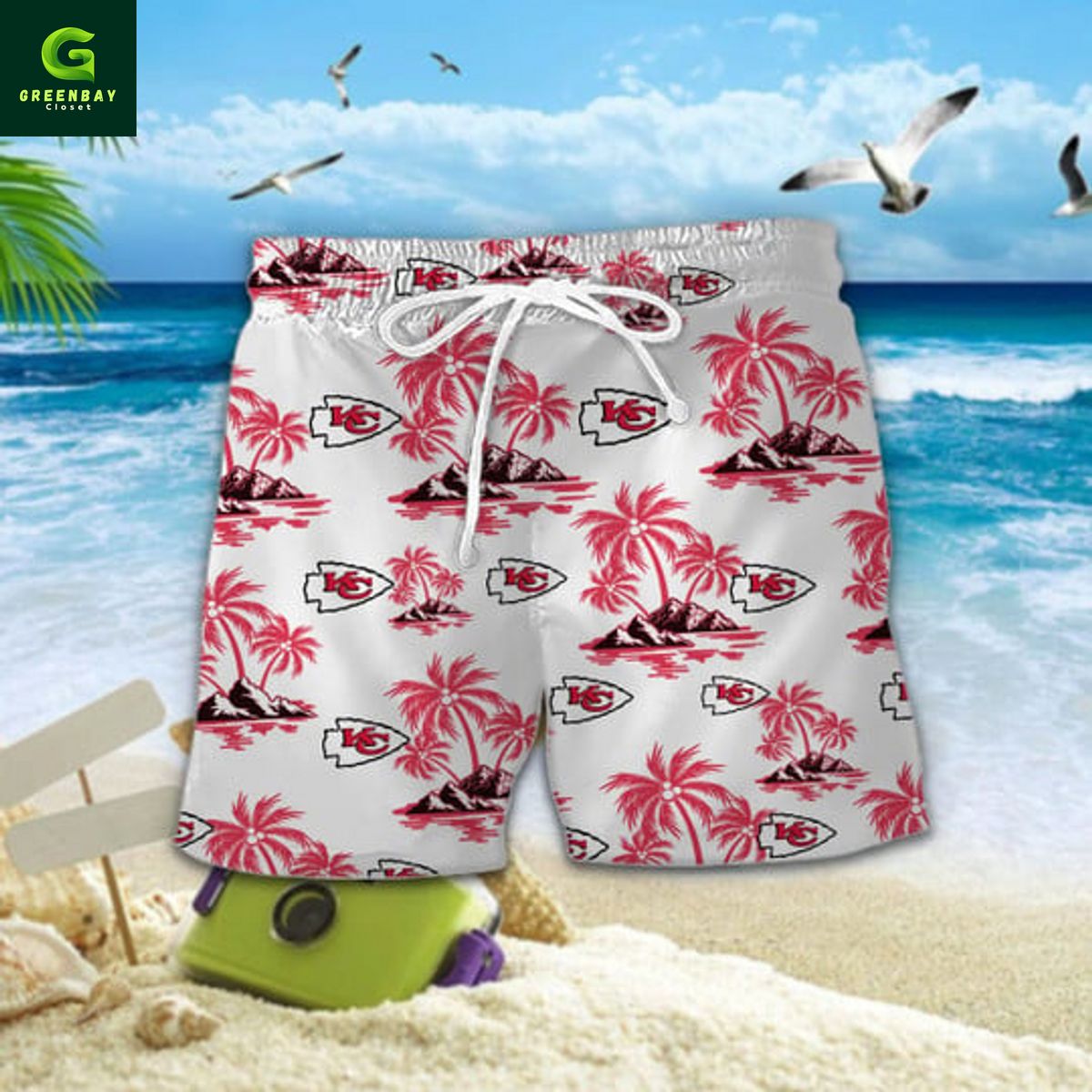 Kansas City Chiefs NFL Tropical Hawaiian Shirt And Short Kansas City Chiefs NFL Tropical Hawaiian Shirt And Short