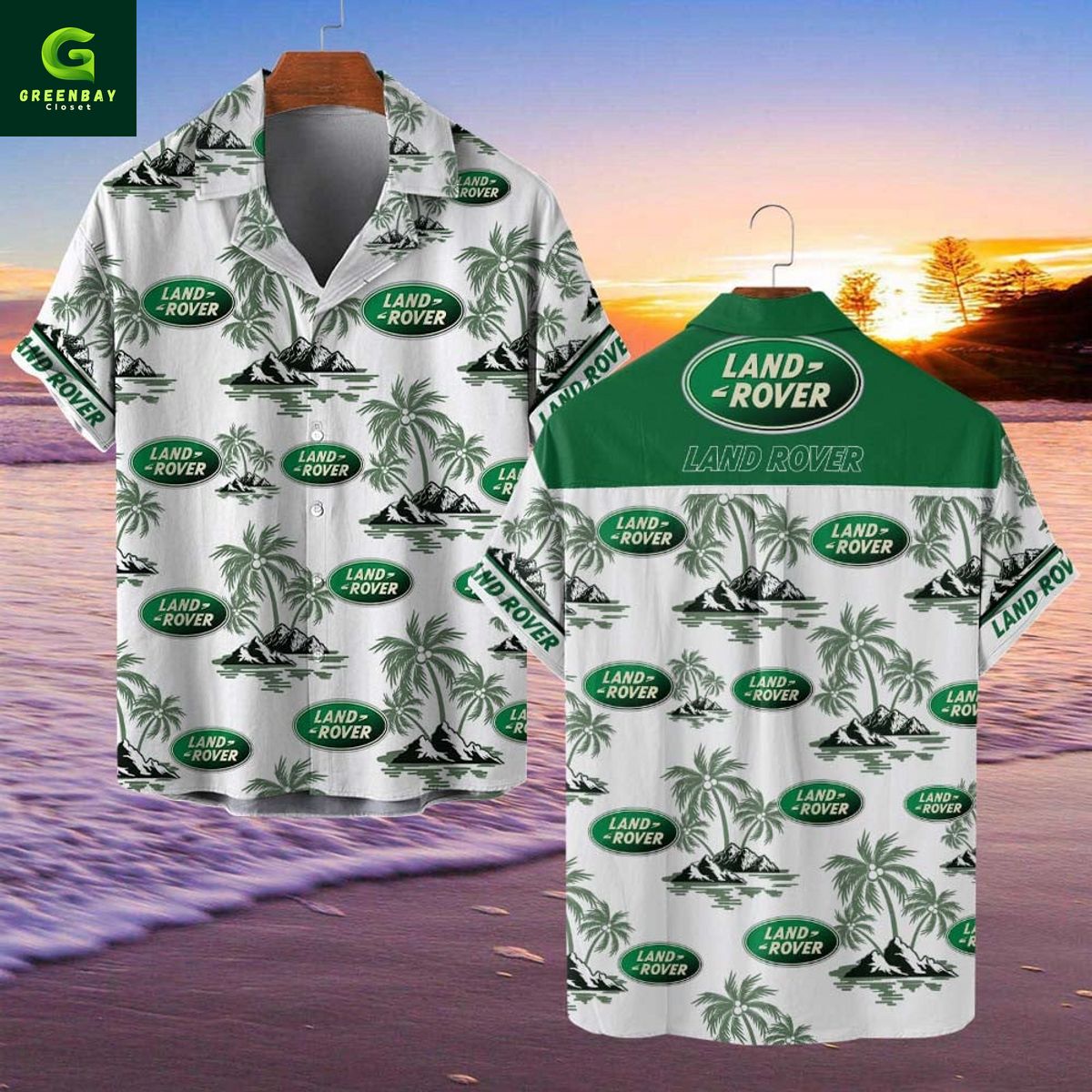 Land Rover Tropical Hawaiian Shirt And Short Land Rover Tropical Hawaiian Shirt And Short