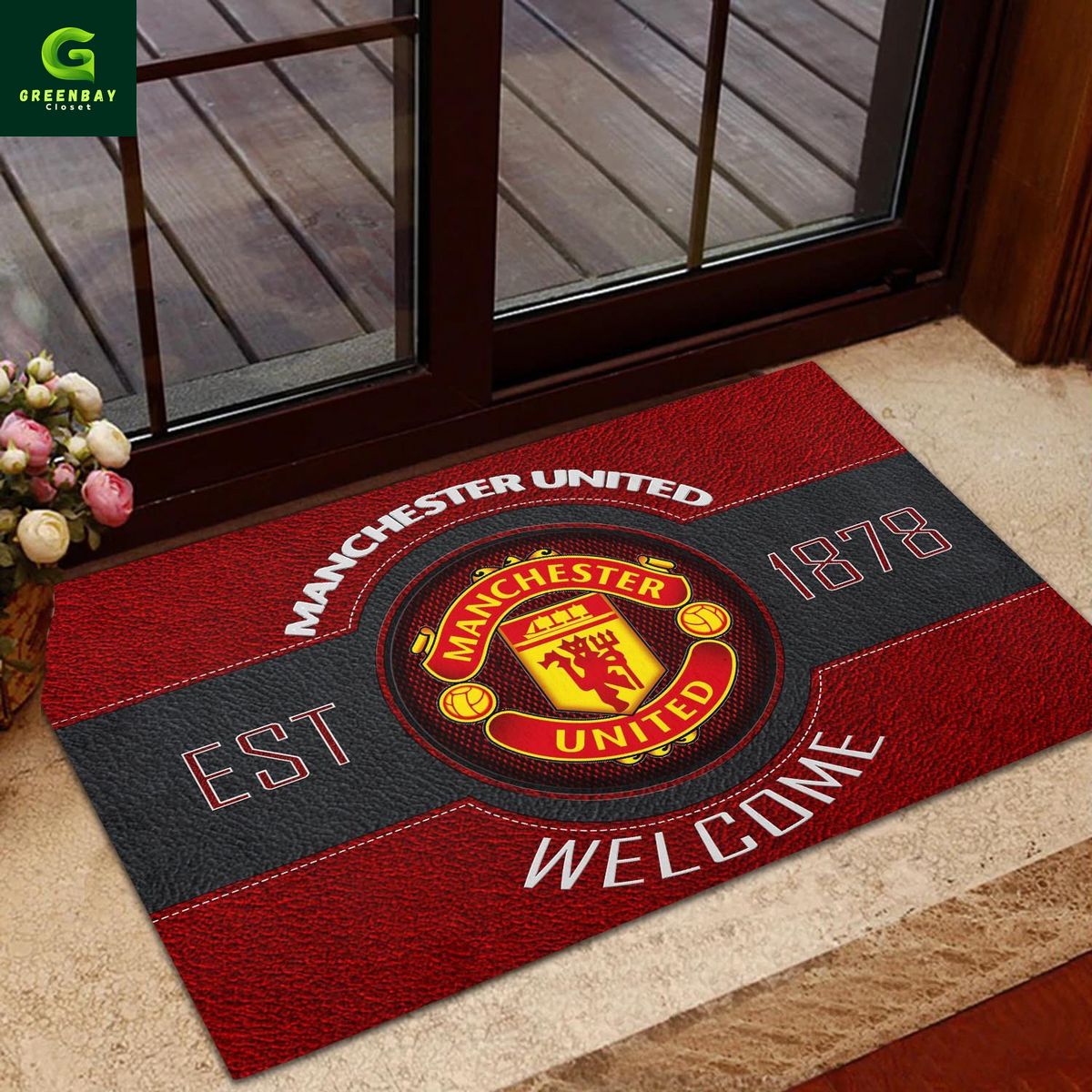 Manchester United Welcome Doormat Manchester United Welcome Doormat