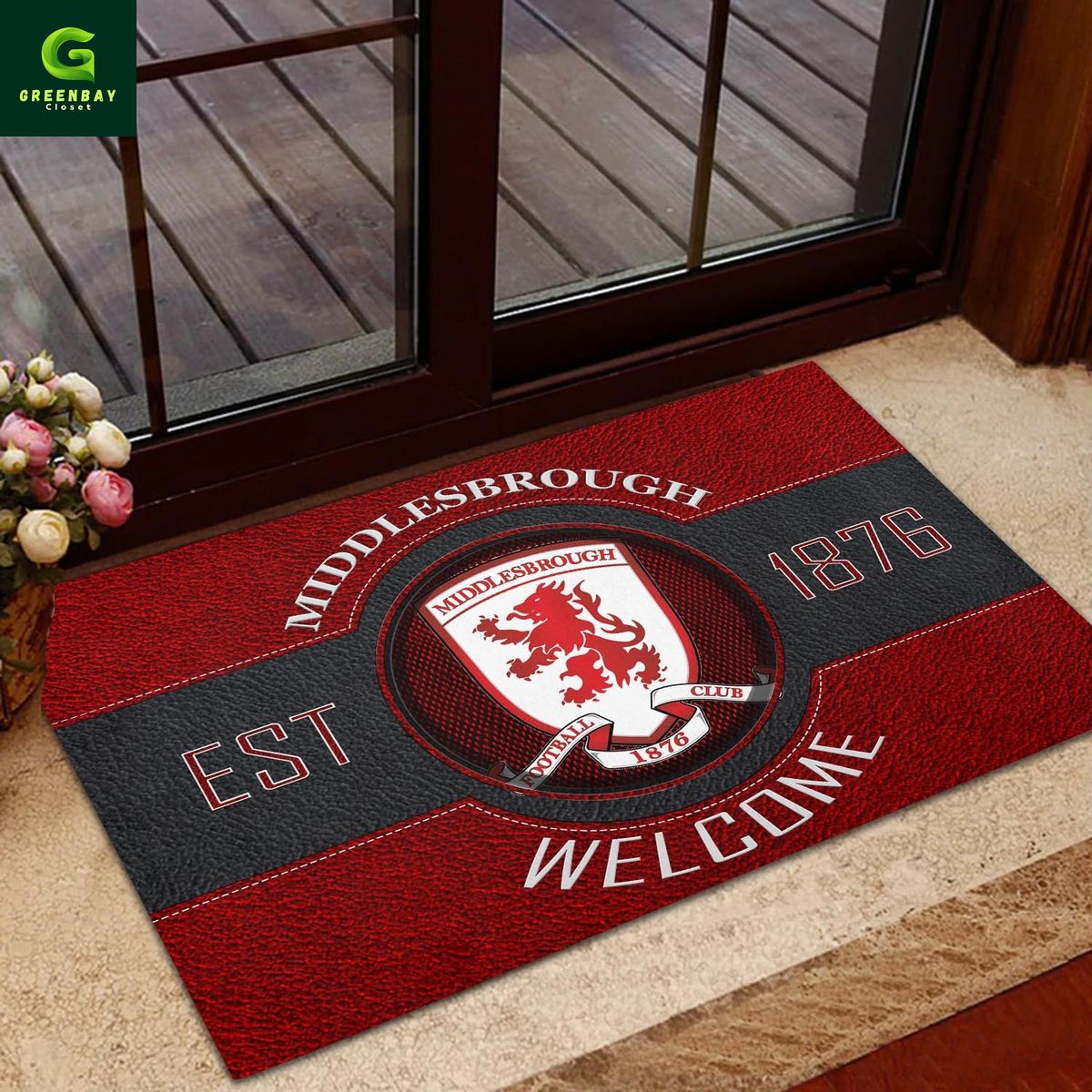 Middlesbrough Welcome Doormat Middlesbrough Welcome Doormat