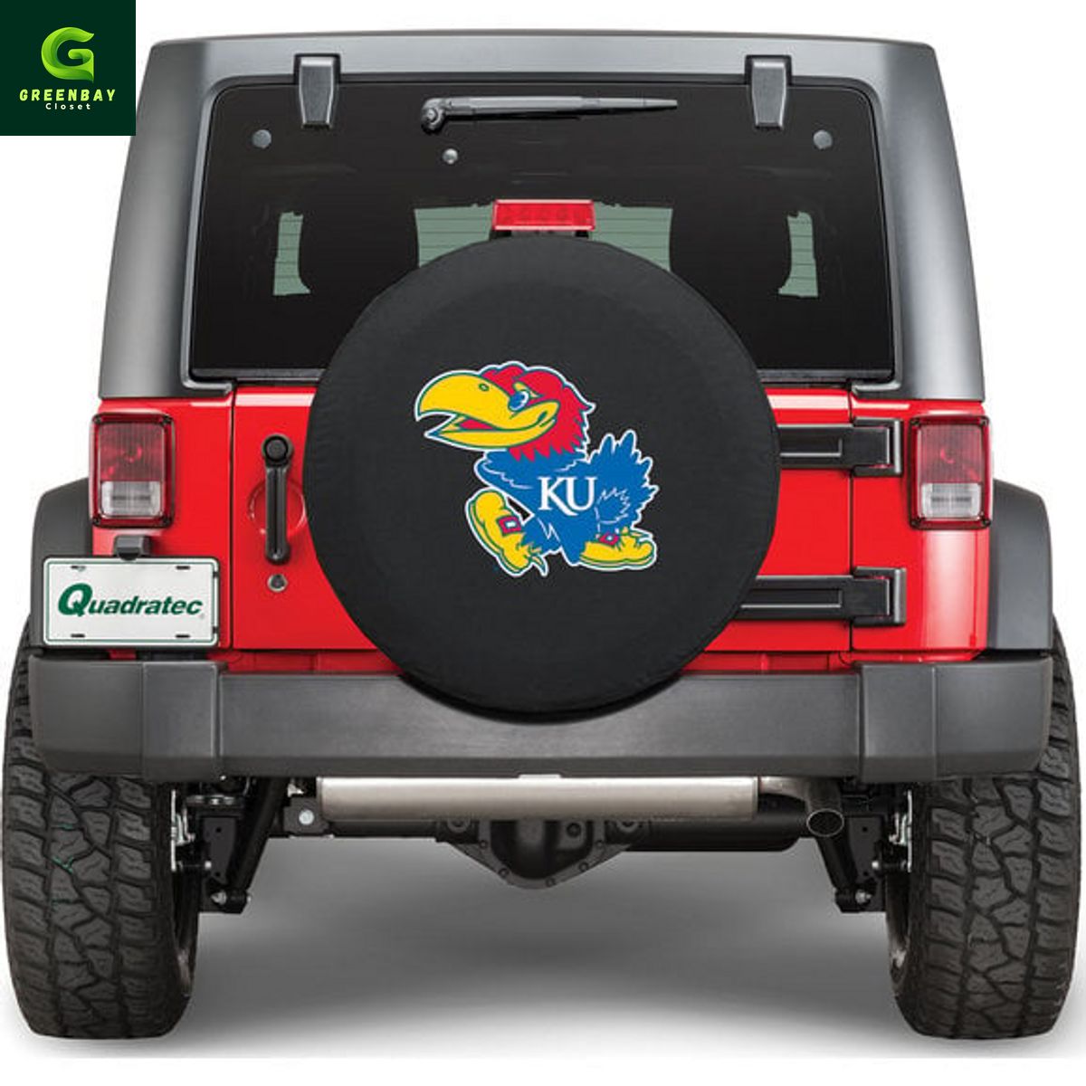 NCAA Kansas Spare Tire Cover