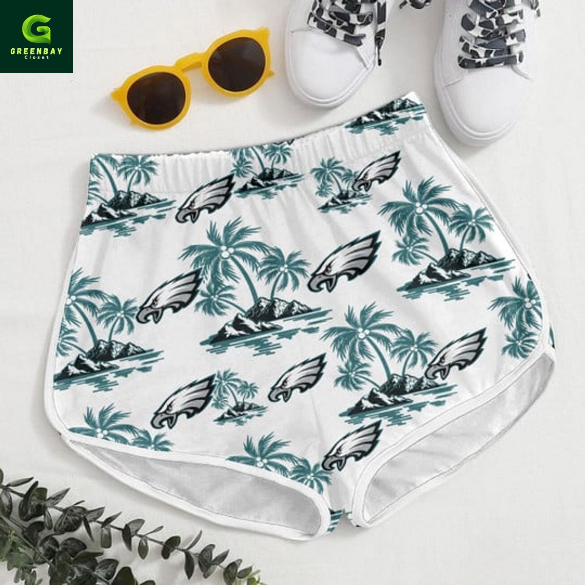 Philadelphia Eagles NFL Tropical Hawaiian Shirt And Short Philadelphia Eagles NFL Tropical Hawaiian Shirt And Short
