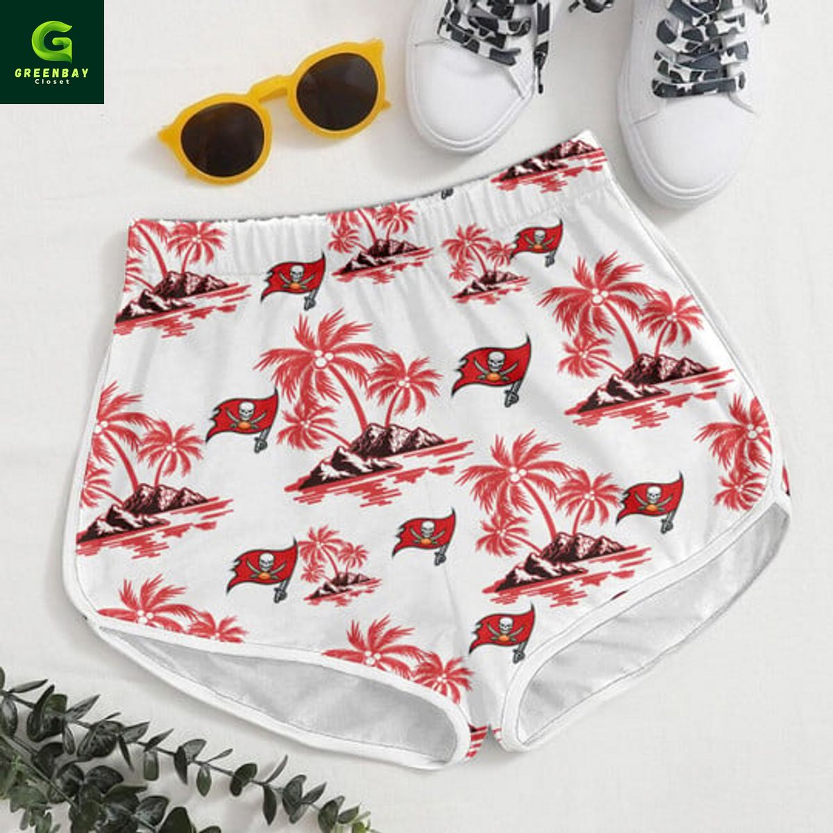 Tampa Bay Buccaneers NFL Tropical Hawaiian Shirt And Short Tampa Bay Buccaneers NFL Tropical Hawaiian Shirt And Short