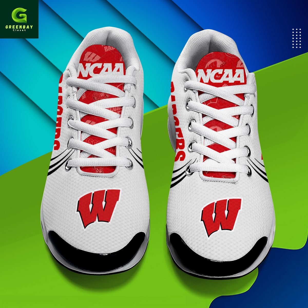Wisconsin Badgers Personalized Air Max Plus Shoes Wisconsin Badgers Personalized Air Max Plus Shoes