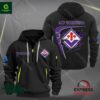 ACF Fiorentina Personalized Quarter Zip Heavy Hoodie