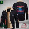 Adelaide Crows AFL Personalized Fleece Leather Jacket