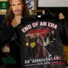 Aerosmith End Of An Era 54th anniversary thank you for the memories shirt
