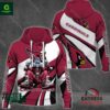 Arizona Cardinals Bugs Bunny Personalized 3D Hoodie