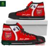 Arsenal F.C. Personalzied High Top Canvas Shoes