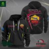 AS Roma Personalized Quarter Zip Heavy Hoodie
