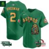 Astros Mexico Guadalupe Alex Bregman Vapor Premier Green Jersey