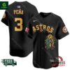 Astros Mexico Guadalupe Jeremy Pena Vapor Premier Black Jersey