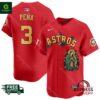 Astros Mexico Guadalupe Jeremy Pena Vapor Premier Red Jersey