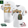 Astros Mexico Guadalupe Jose Altuve Vapor Premier White Jersey