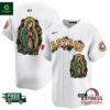 Astros Mexico Guadalupe Vapor Premier White Jersey
