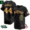 Astros Mexico Guadalupe Yordan Alvarez Vapor Premier Black Jersey