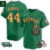 Astros Mexico Guadalupe Yordan Alvarez Vapor Premier Green Jersey