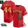 Astros Mexico Guadalupe Yordan Alvarez Vapor Premier Red Jersey