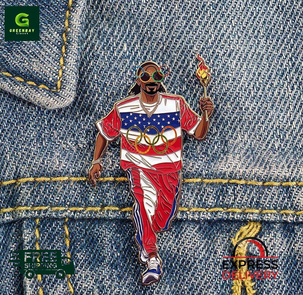 Athlete Snoop Dogg Olympic Enamel Pins