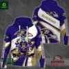 Baltimore Ravens Bugs Bunny Bugs Bunny Personalized 3D Hoodie