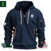 Black Diamond Climbing Half Zipper Heavy Hoodie