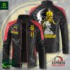 Borussia Dortmund Marco Reus Block Leather Jacket