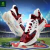 Boston Red Sox MLB Camo Personalized Air Cushion Running Shoes