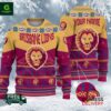 Brisbane Lions AFL 2024 Ugly Christmas Sweater