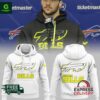 Buffalo Bills 2024 Josh Allen White Limited Hoodie