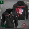 Cagliari Calcio Personalized Quarter Zip Heavy Hoodie