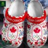 Canada Olympics Team Crocs Clogs Shoes